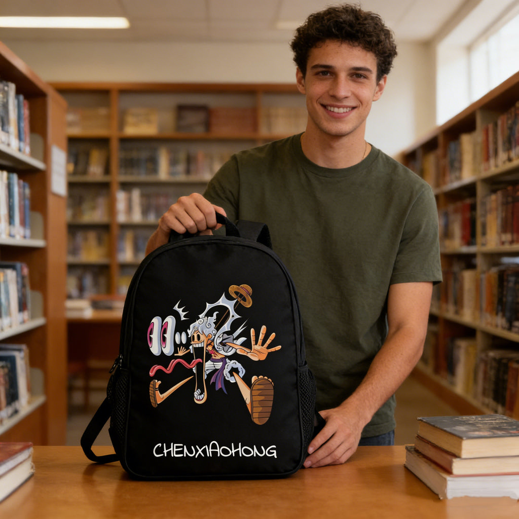 CHENXIAOHONG  Printed backpack