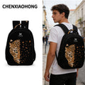 CHENXIAOHONG Leopard backpack
