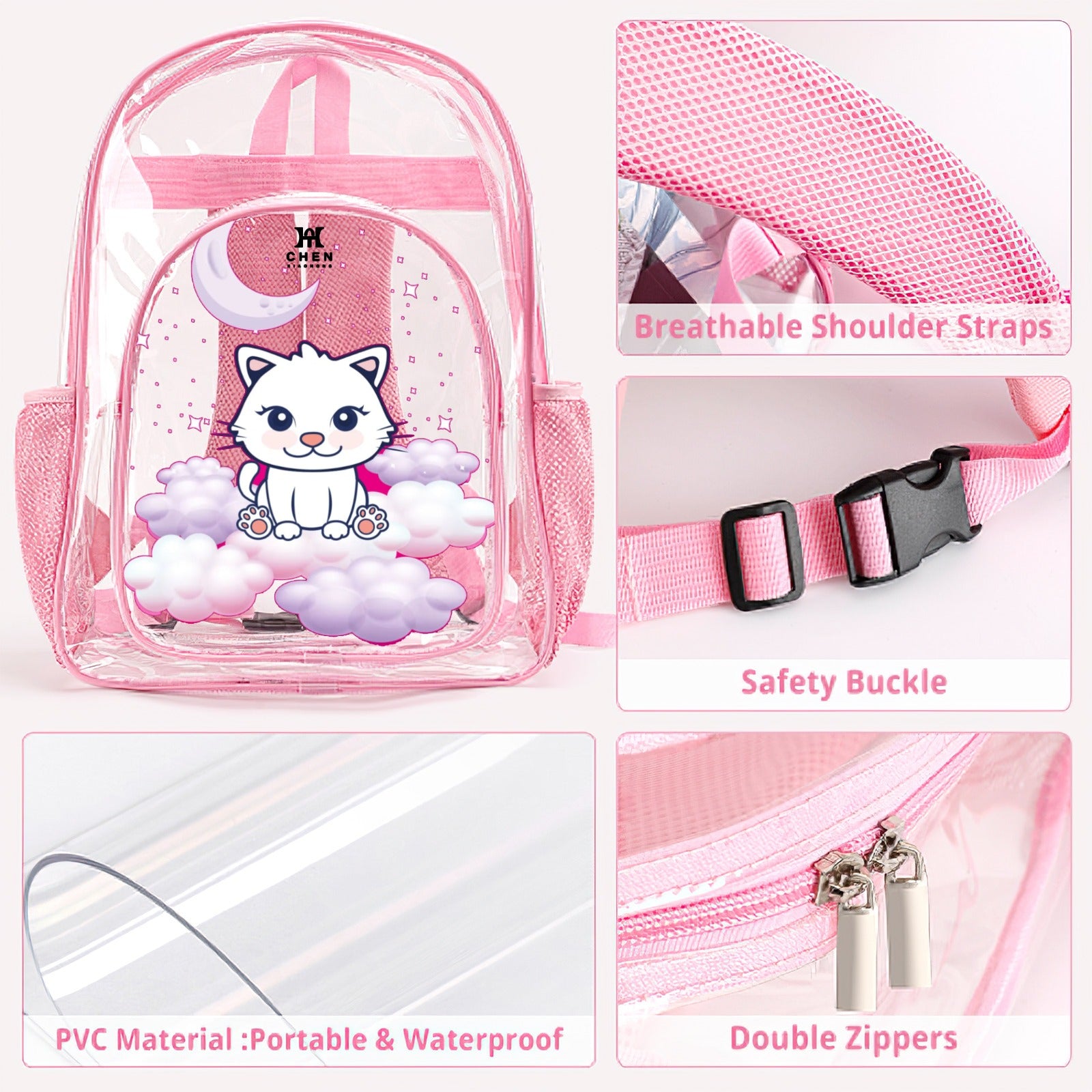 CHENXIAOHONG Versatile children's backpack