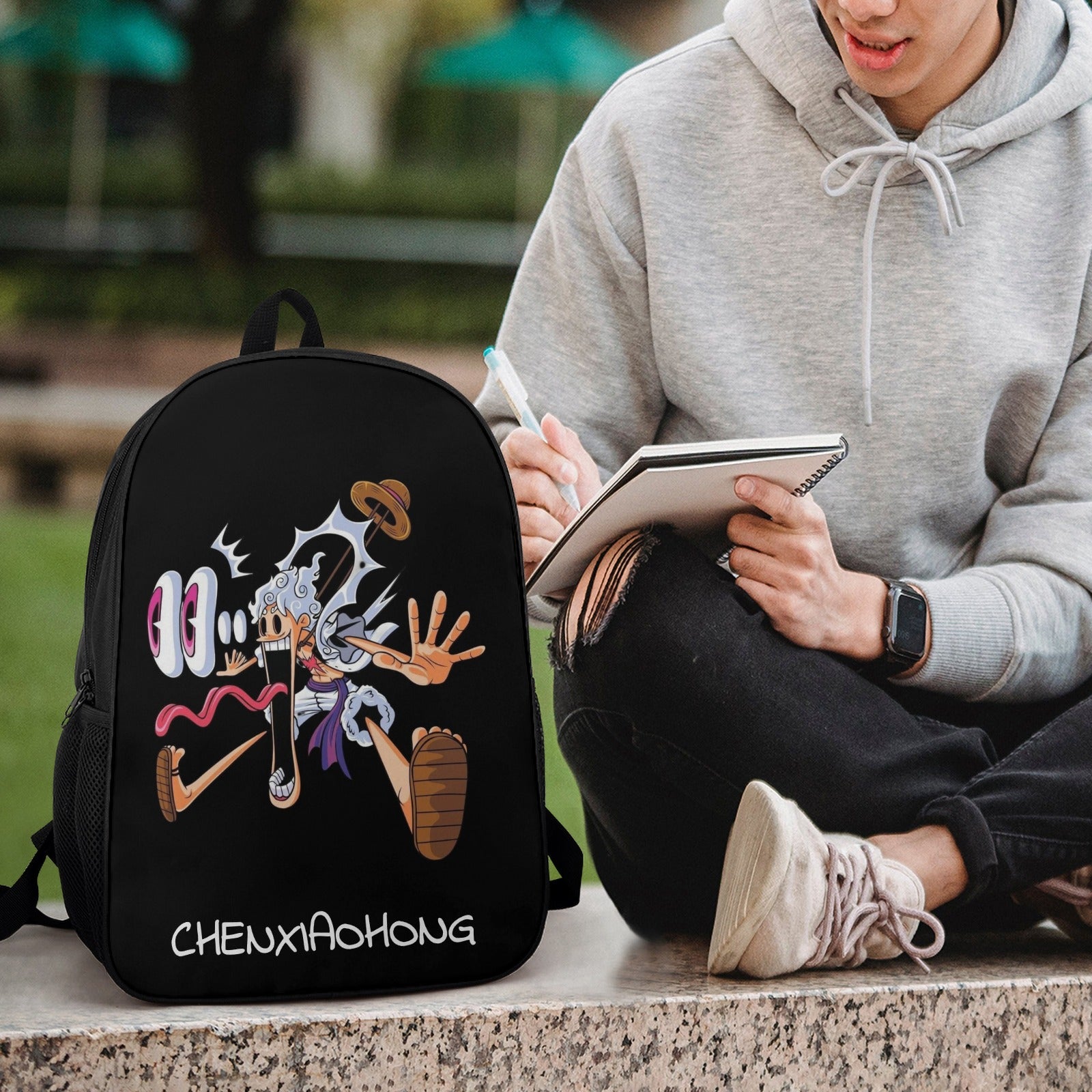 CHENXIAOHONG  Printed backpack